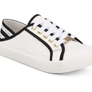 BeBe  Dacia Lace-Up Slip-On Sneakers Size 11